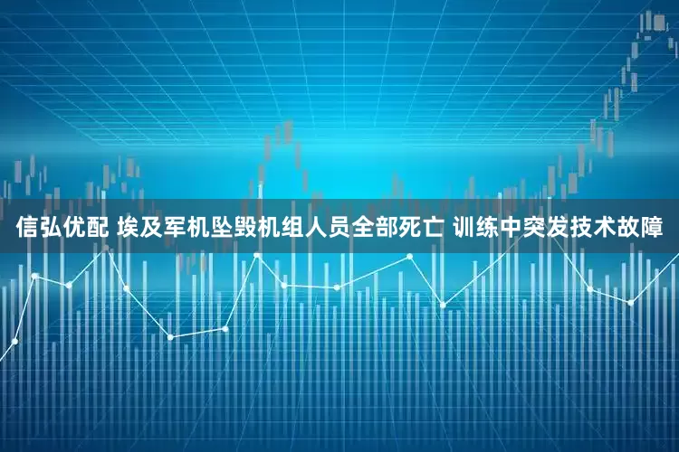 信弘优配 埃及军机坠毁机组人员全部死亡 训练中突发技术故障