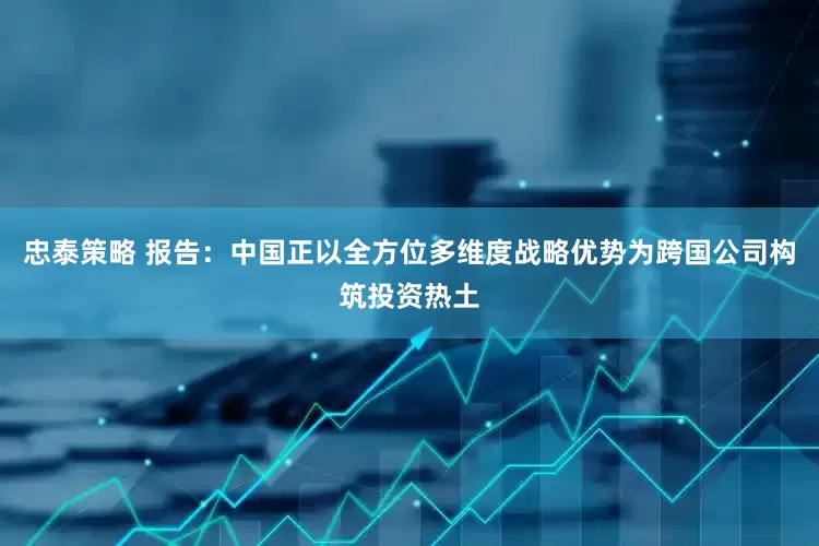 忠泰策略 报告：中国正以全方位多维度战略优势为跨国公司构筑投资热土